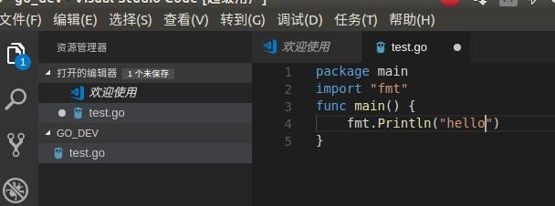 Golang（go语言）开发环境配置