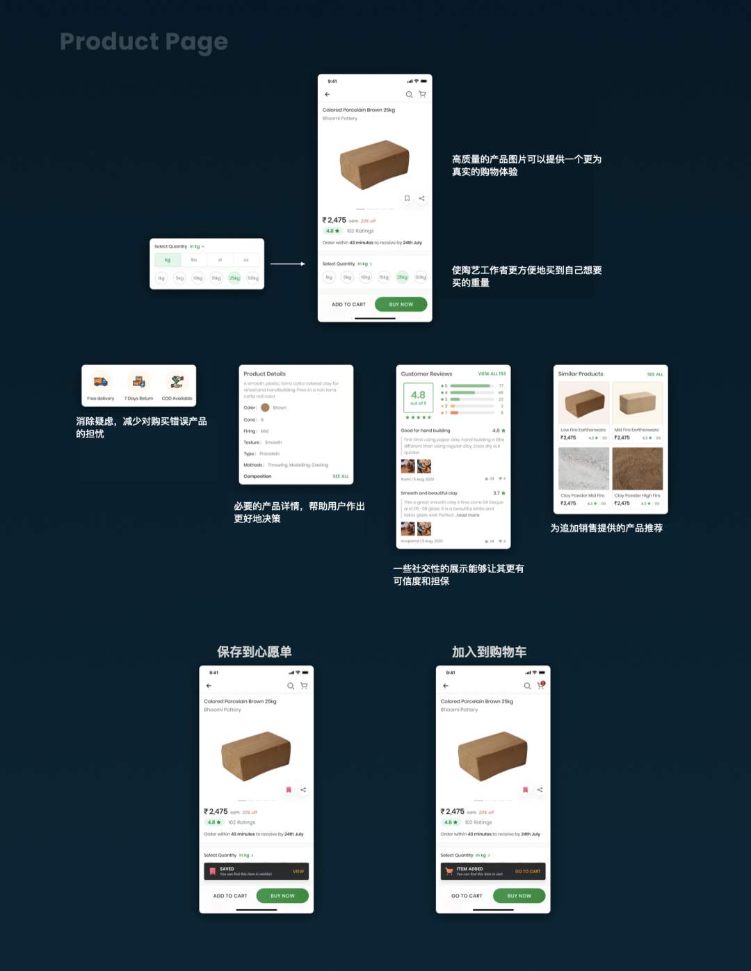 案例研究｜陶艺行业电商体验设计