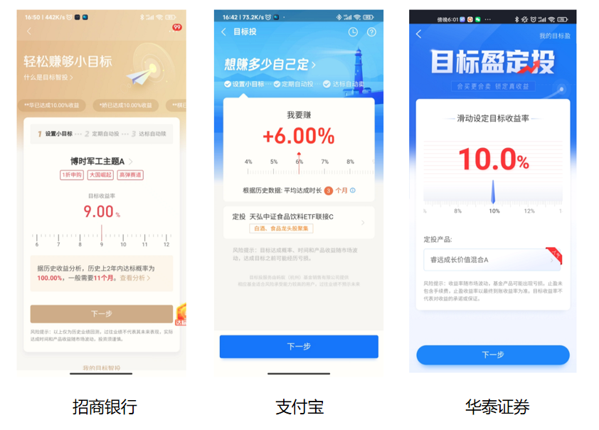 基金“目标投”功能如何设计？